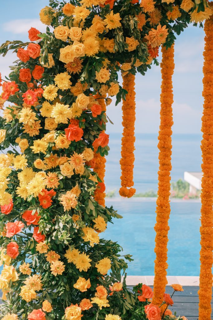 FIX Mehndi Ceremony in Bali elegant Indian wedding atmosphere in Bali