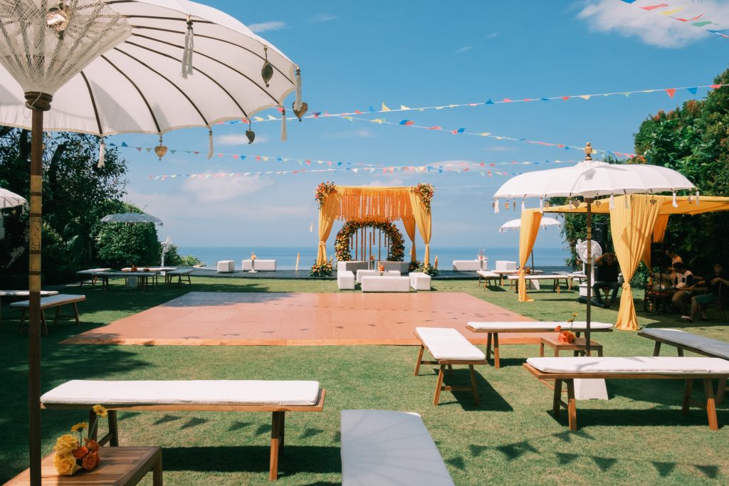 FIX luxury Mehndi Ceremony in Bali setup