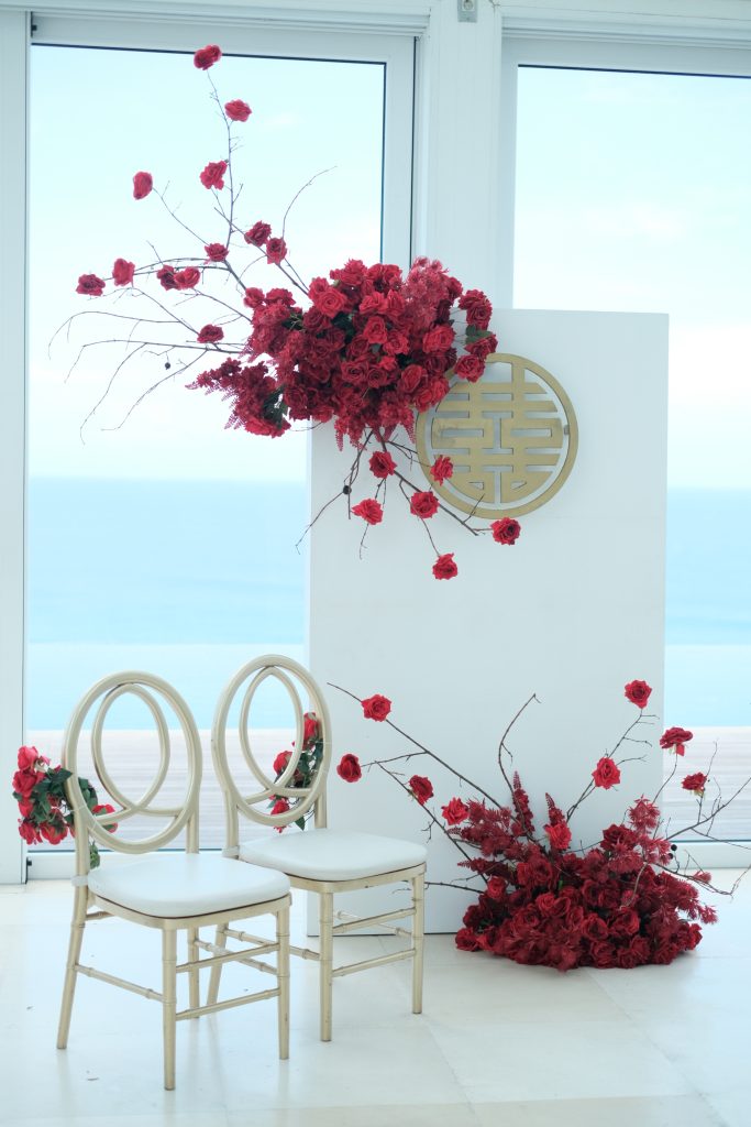 FIX Family tea ceremony overlooking the ocean